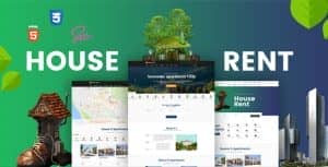 HouseRent – Multi Concept House, Apartment Rent HTML Template