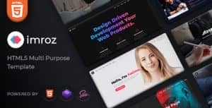 Imroz – Agency and Portfolio Template