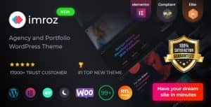 Imroz – Agency & Portfolio WordPress Theme