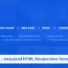 Indus – Industrial HTML Responsive Templates