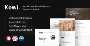 Kewi – Architecture & Interior Agency WordPress Theme