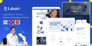 Labaid – Laboratory & Science Research WordPress Theme