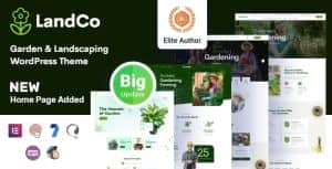 Landco – Garden & Landscaping WordPress Theme + RTL