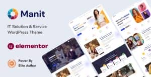 Manit – IT Solutions & Technology WordPress Theme