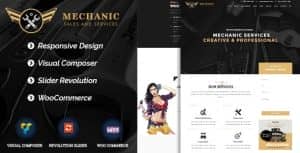Mechanic – Car Service & Workshop WordPress Theme