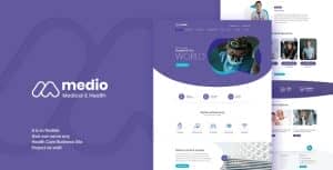 Medio – Medical Organization WordPress Theme