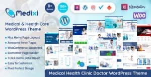 Medixi – Doctor & Medical Health Care WordPress Theme
