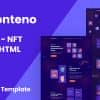 Monteno – NFT Portfolio HTML Template