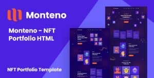 Monteno – NFT Portfolio HTML Template