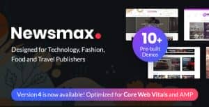 Newsmax – News & Magazine WordPresss Theme