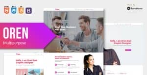 OREN – Responsive Multi-purpose HTML Template