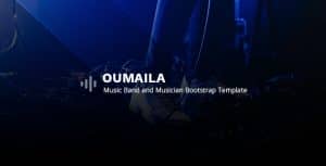 Oumaila – Music Band Template