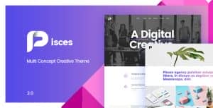 Pisces – Multi Concept Creative WordPress Theme