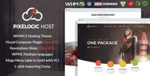 Pixelogic – WHMCS Hosting, Shop & Corporate Theme