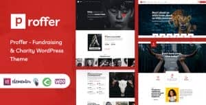 Proffer – Fundraising & Charity WordPress Theme