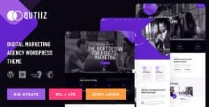 Qutiiz – Digital Marketing Agency WordPress Theme