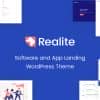 Realite – A WordPress Theme for Startups