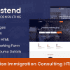 Eastend – Immigration Visa Consulting HTML Template