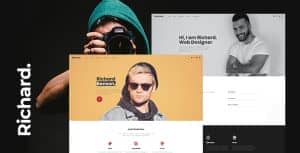 Richard – Onepage Personal WordPress Theme