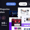 Echo – News & Magazine HTML Template