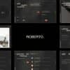 Roberto. – Onepage Horizontal Personal CV/Resume HTML Template