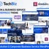 Techbiz – IT Solution & Business Consulting Service WordPress Theme