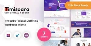 Timisoara – Digital Marketing WordPress Theme + RTL