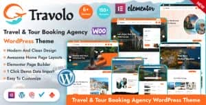 Travolo – Travel Agency & Tour Booking WordPress Theme