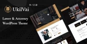 Ukilvai – Lawyer & Attorney WordPress Theme