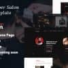 Bevan – Barber Salon Bootstrap 4 HTML Template