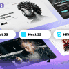 Kyros – Personal Portfolio CV Resume React NextJs Template