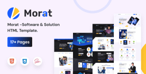 Morat – Software & Solution HTML5 Template