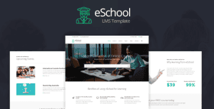 eSchool – Education & Joomla LMS Template