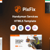 PixFix – Handyman Services HTML5 Template