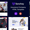 Sonchoy – Insurance Company HTML Template