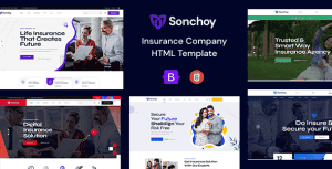 Sonchoy – Insurance Company HTML Template