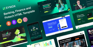 Synox – Banking, Finance & Fintech HTML Template