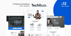 TechBuzz – Technology IT Solutions & Services HTML5 Template