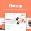 FlatApp – App Landing Page