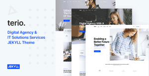 Terio – Digital Agency & IT Services Jekyll Theme