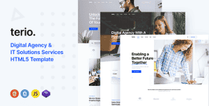 Terio – Digital Agency & IT Services Template