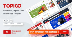 Topico – Multipurpose eCommerce HTML5 Template