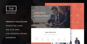 The Business – Powerful One Page Biz Theme