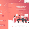 LeLand – Isometric Business Unbounce Landing Page