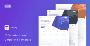 Turing – IT Solutions and Corporate Template