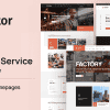 Vector – Industrial Service HTML Template
