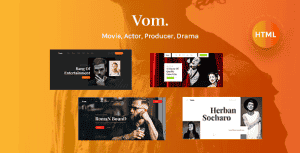 Vom – Multipurpose Film Maker HTML5 Template