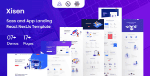 Xisen – Creative React Nextjs Template for Saas, Startup & Agency