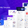 Xisen – Creative HTML5 Template for Saas, Startup & Agency