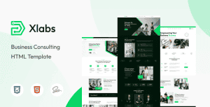Xlab – Business Consulting HTML5 Template